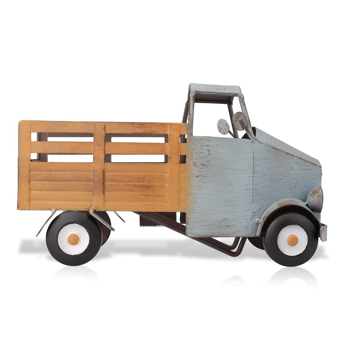 Decorazione per portabottiglie per camioncino, decorazione domestica creativa, artigianato moderno in metallo