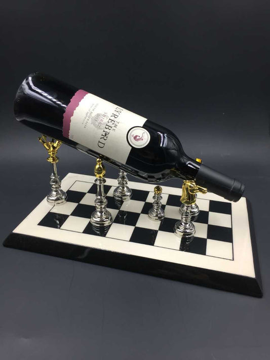 Classical Model Room Chessboard Wine Rack - Viniamore