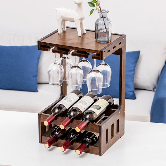 Creative Double Gun Wine Rack Hanging Wall Ornament - Viniamore