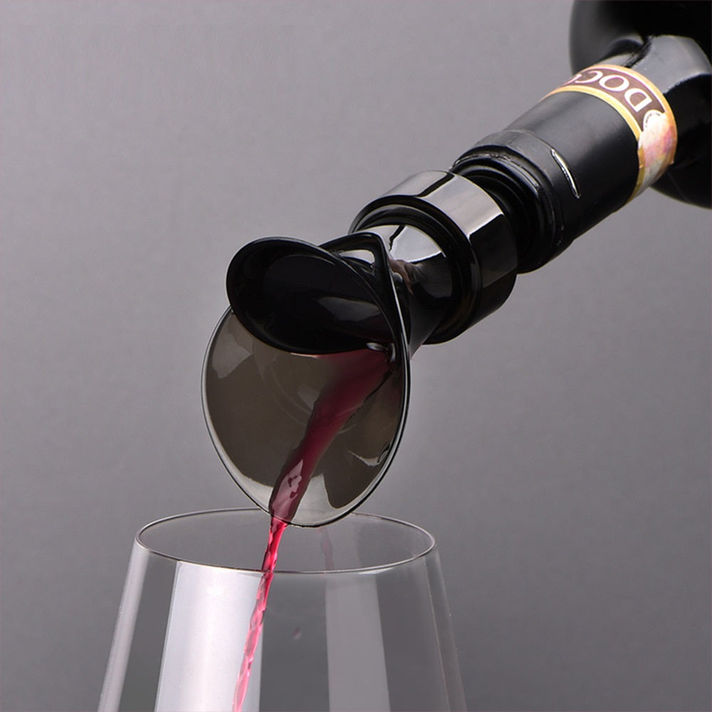 Creative Petal-shaped Red Wine Fresh-keeping Plug Wine Pourer - Viniamore