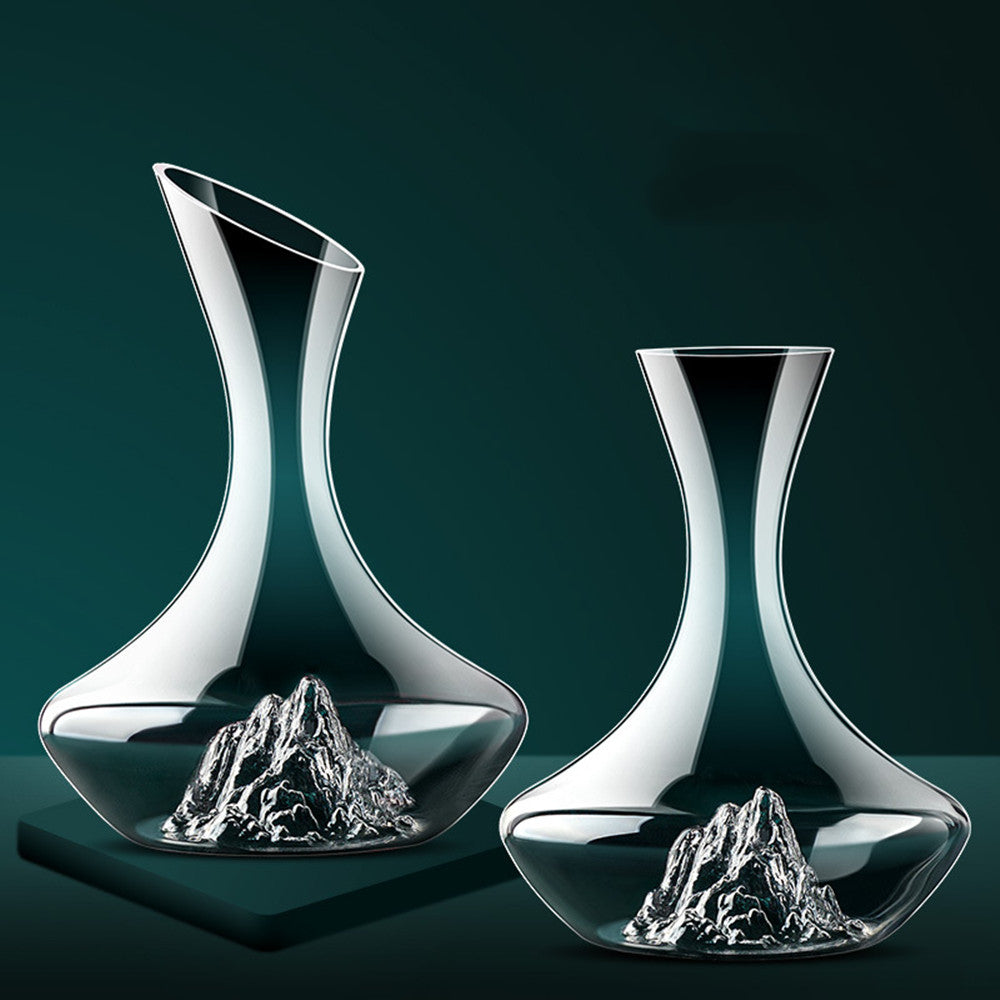 Decanter Red Wine Home Iceberg Crystal - Viniamore