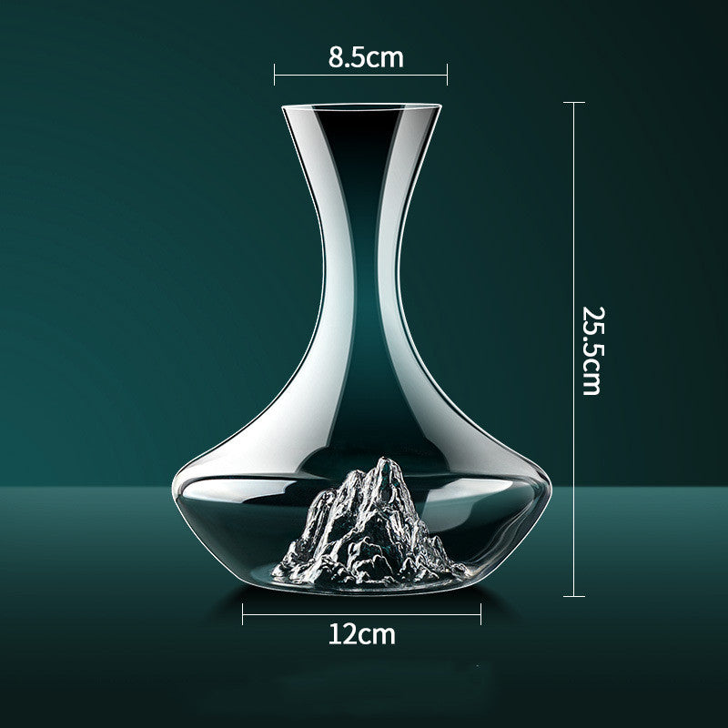 Decanter Red Wine Home Iceberg Crystal - Viniamore