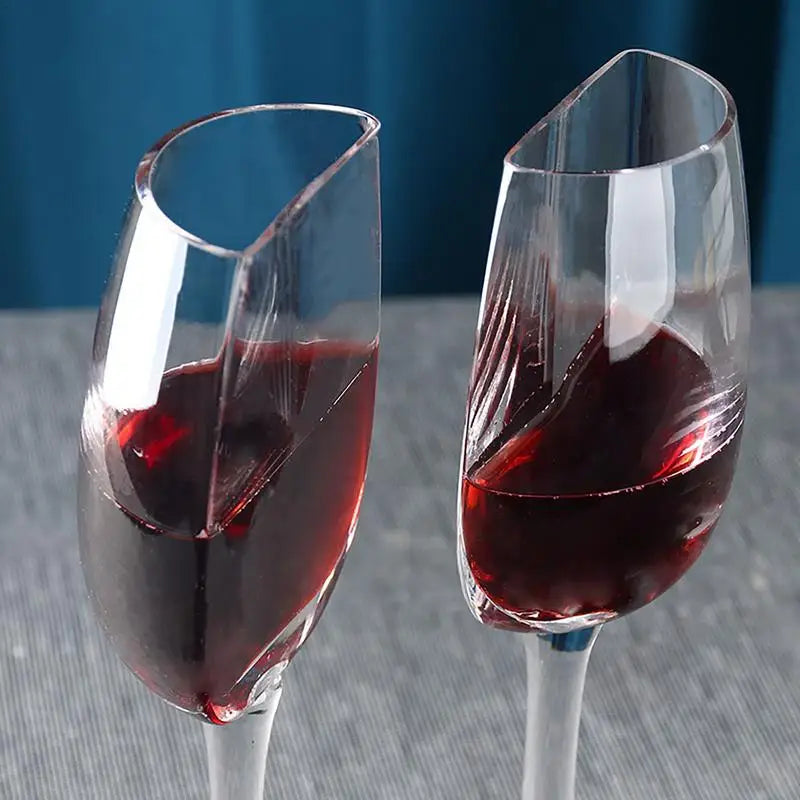 Bicchieri da vino rosso creativi, bicchieri da vino alti vintage multiuso, bicchieri da vino con stelo lungo, bicchieri da champagne