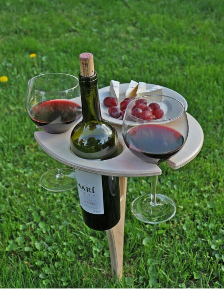 Folding Wine Racks Outdoor Lawn Wine Racks Ground Wine Racks Picnic Wine Racks - Viniamore