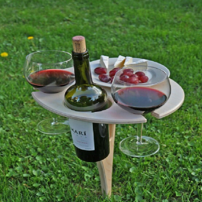 Folding Wine Racks Outdoor Lawn Wine Racks Ground Wine Racks Picnic Wine Racks - Viniamore