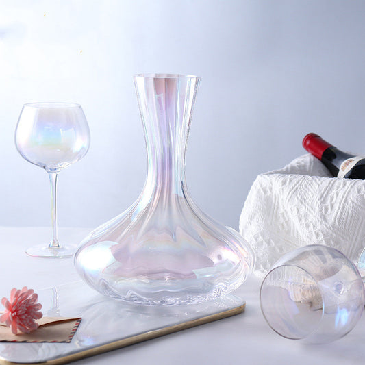Glass Goblet Pourer Wine Set - Viniamore