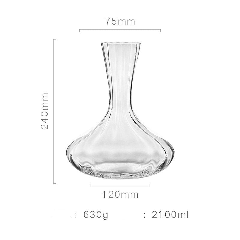 Glass Goblet Pourer Wine Set - Viniamore