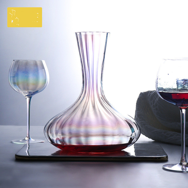 Glass Goblet Pourer Wine Set - Viniamore