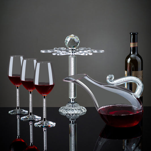 Household Crystal Wine Glass Holder Upside Down Wine Glass Holder - Viniamore