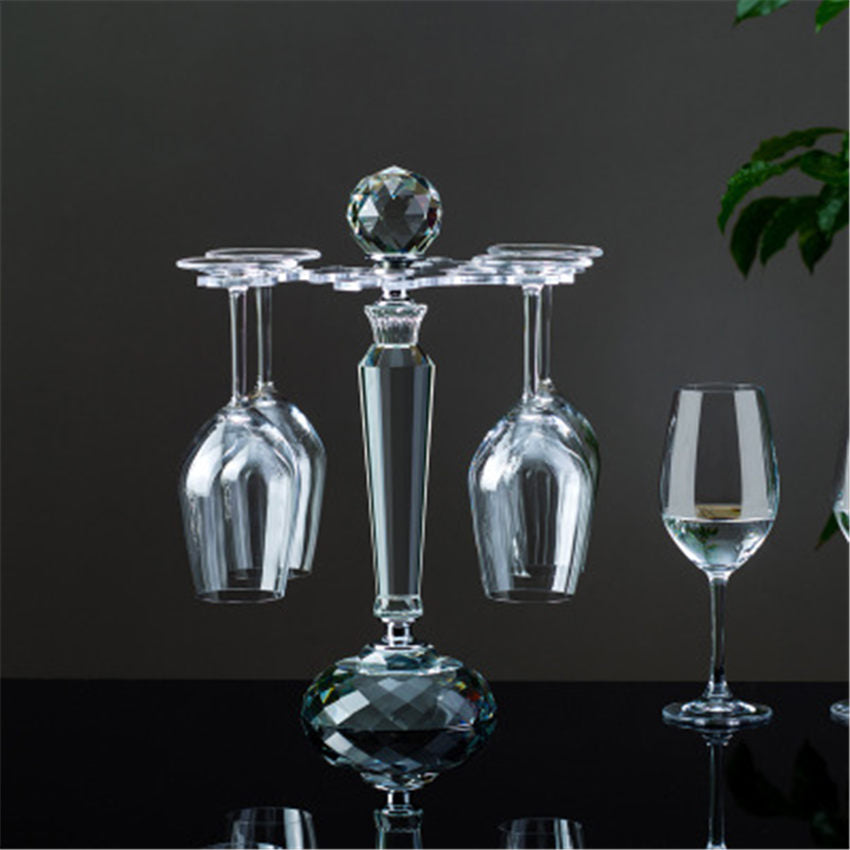 Household Crystal Wine Glass Holder Upside Down Wine Glass Holder - Viniamore