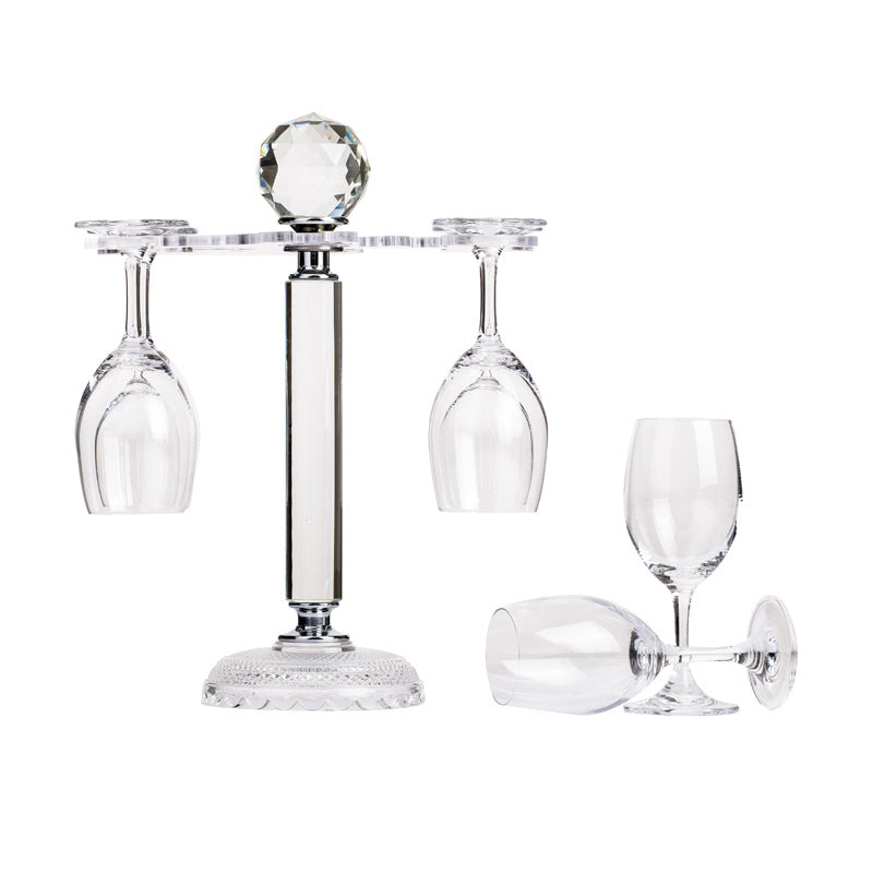 Household Crystal Wine Glass Holder Upside Down Wine Glass Holder - Viniamore