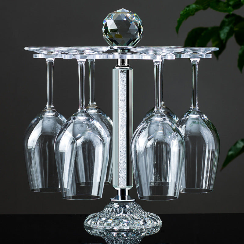 Household Crystal Wine Glass Holder Upside Down Wine Glass Holder - Viniamore