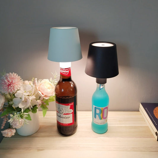 Mobile Creative Charging Of Wine Bottle Lamp - Viniamore