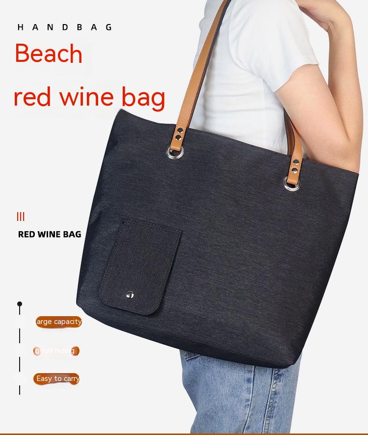 Outdoor Portable Red Wine Bag Thermal Insulation - Viniamore