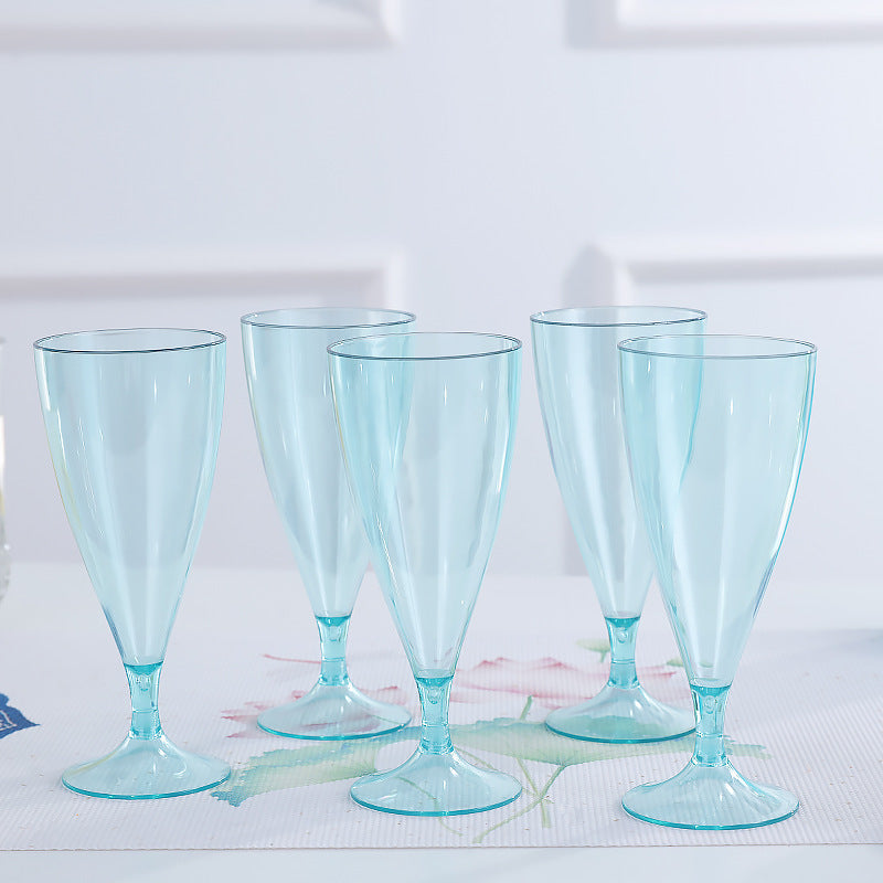 Plastic Transparent Wine Cup Set - Viniamore