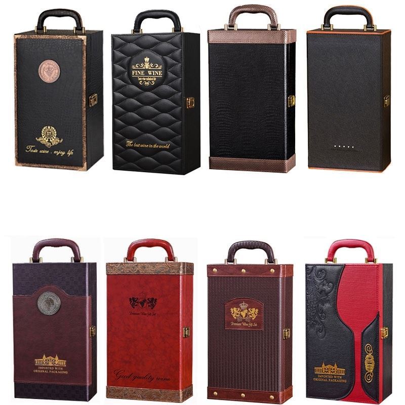 Red Wine Gift Box Gift Tote Bag - Viniamore