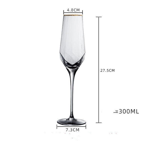 Red wine glass creative champagne glass set - Viniamore