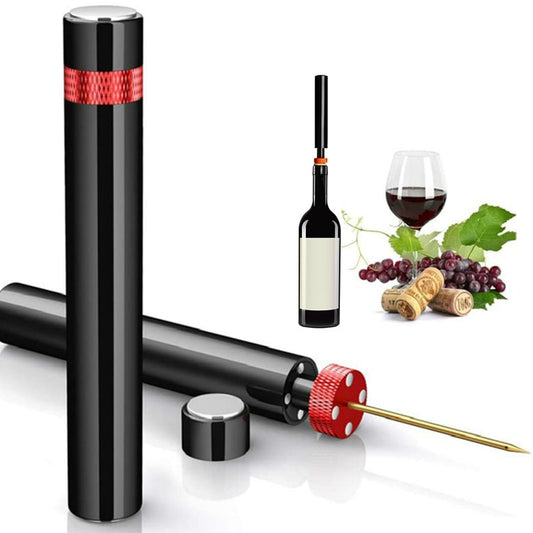 Small Size Wine Bottle Opener Air Pump Opening Tools Stainless Steel Pin Jar Cork Remover Corkscrew Bar Accessories - Viniamore