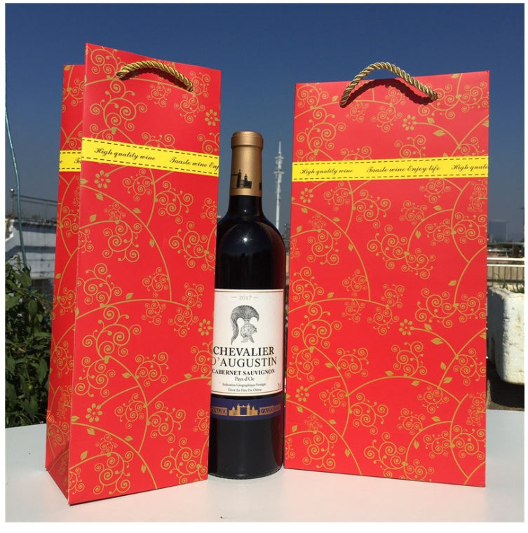 Wine Bag Handbag Gift Box Wine Thickening - Viniamore
