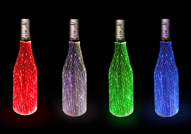 Wine Bottle Protective Cover Cool Personality Luminous Wine Bottle Cover - Viniamore