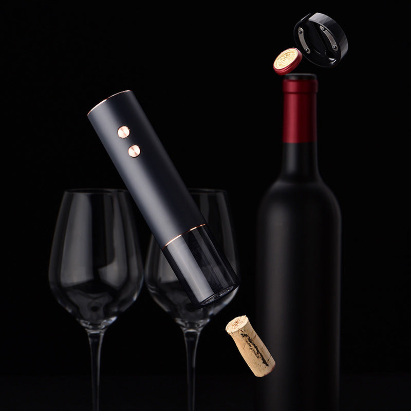 Wine Set Electric Bottle Opener New Metal USB Rechargeable Wine Starter Red Wine - Viniamore