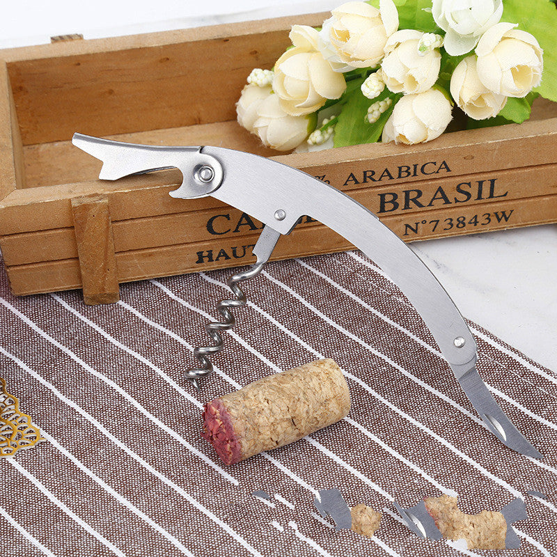 Wine tool corkscrew square wooden box - Viniamore